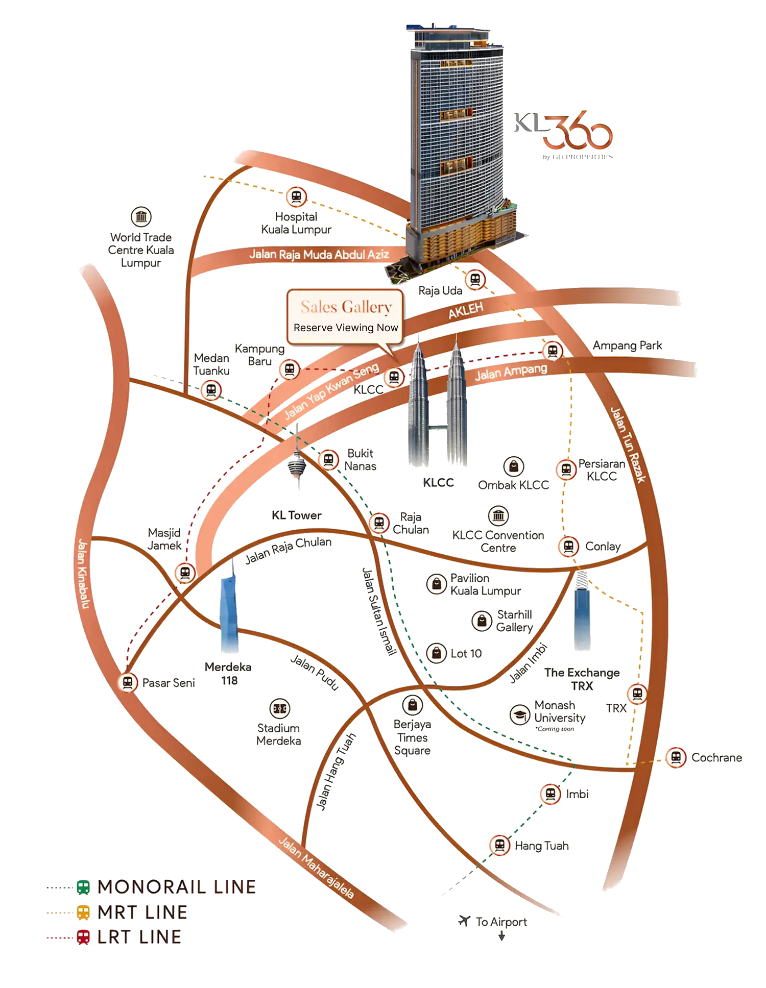 Kuala Lumpur Map